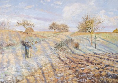 White Frost by Camille Jacob Pissarro